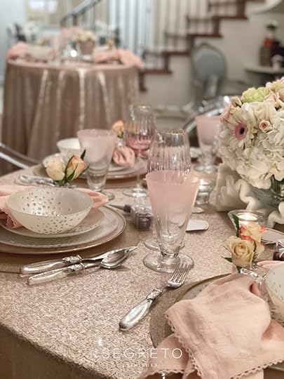 Valentines table setting