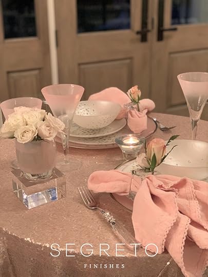 Valentines table setting