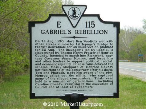 Gabriel's Rebellion Marker, E-115