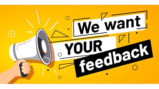 employee surveys image with megaphone saying we want your feedback