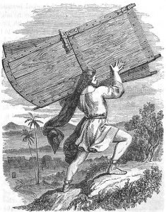 Samson, his long hair and the doors