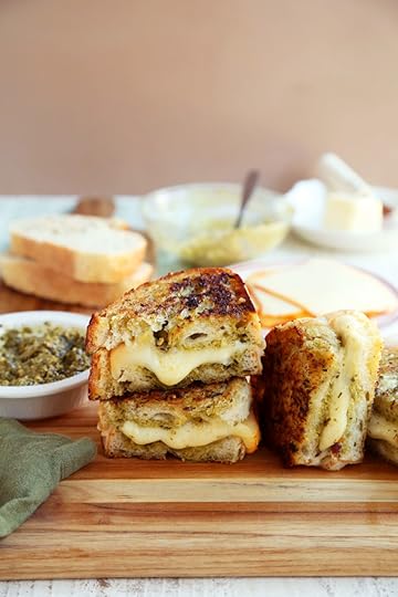Pesto Butter Grilled Cheese Sandwiches and my 5 favorite grilled cheese recipes