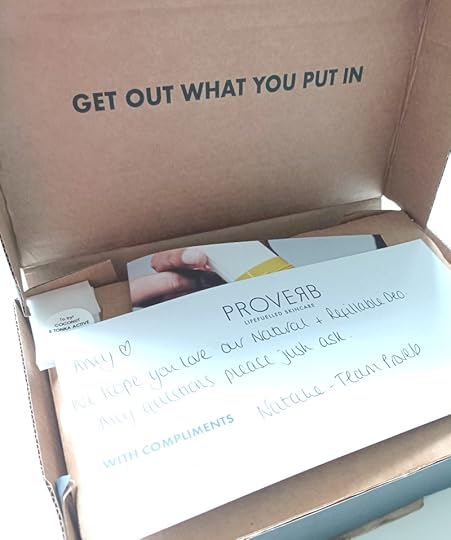 Proverb refillable deodorant box reveal