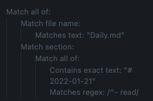 Search explanation