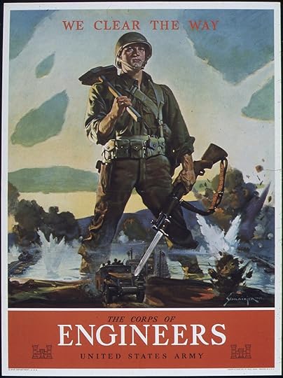 Poster for US Army Corps of Engineers, WWII