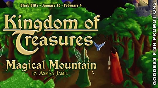 Goddess Fish book tour banner for Magical Mountain