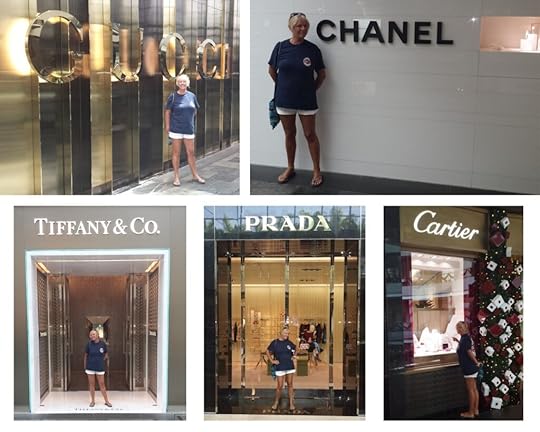 The backpacking housewife shopping in Singapore