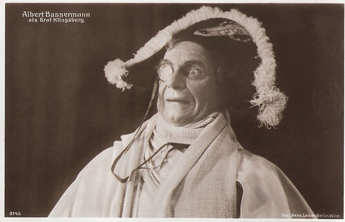 Albert Bassermann in Die beiden Klingsberg