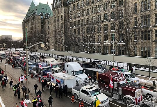 Protesters in Canada