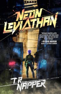 Cover of Neon Leviathan Anthology by TR Napper