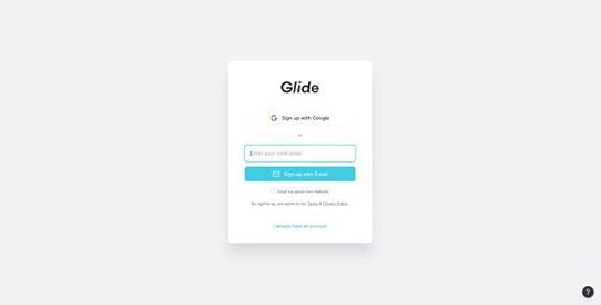 inspiring signup page examples glide