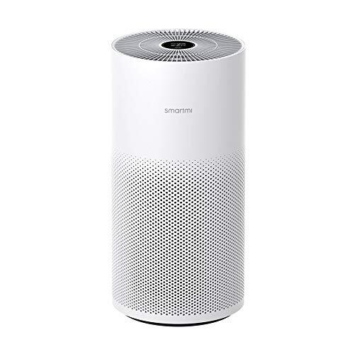 smartmi HEPA Air Purifiers for Home Large Room Bedroom, Works with Alexa, H13 True HEPA Filter, Remove Odor Pet Smoke Dust TVOC Pollen PM2.5, Smart Quiet Air Cleaner, Voice Gesture Control