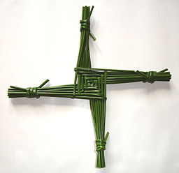 photo of the cross of St Brigid