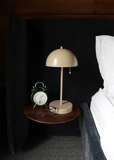 The Minne Stuga upstairs cabin bedroom reveal from the faux martha