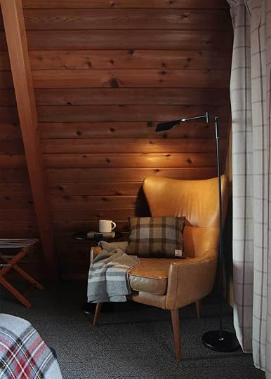 The Minne Stuga upstairs cabin bedroom reveal from the faux martha