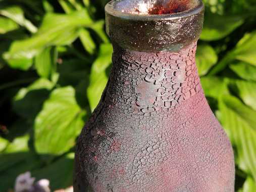 Raku Vase Ogopogo