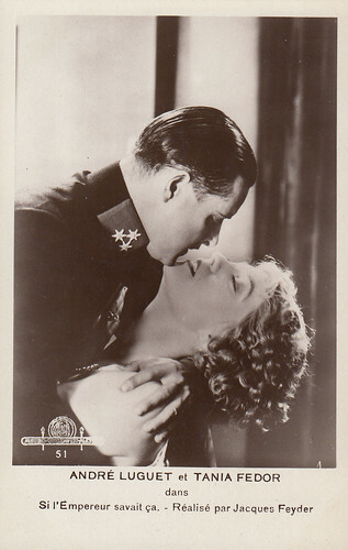 André Luguet and Tania Fedor in Si l’empereur savait ça (1930)