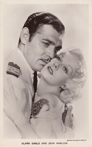 Clark Gable and Jean Harlow in China Seas (1935)