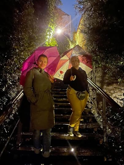 Pauli and I in Zagreb, Croatia