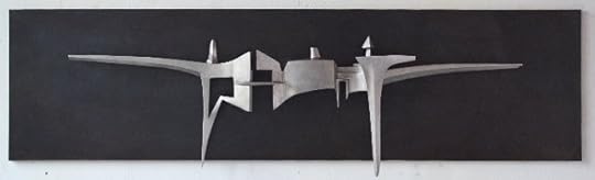 Sky Temple, the sculpture by Hubert Phipps (cast stainless steel)