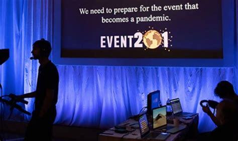 2 months before the COVID-19 pandemic, a large display ...
