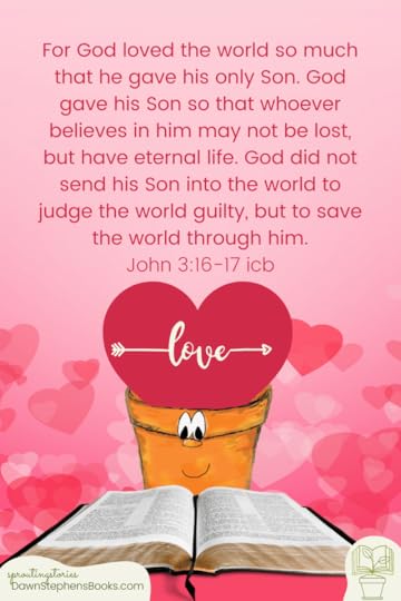 How much God loves us. John 3:16-17