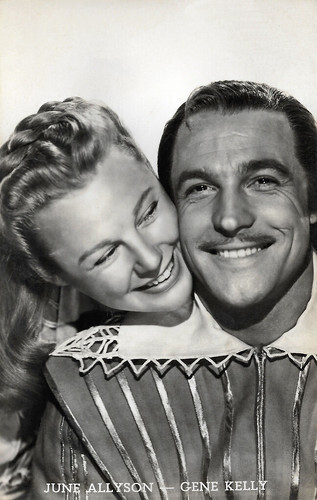 June Allyson and Gene Kelly in The Three Musketeers (1948)