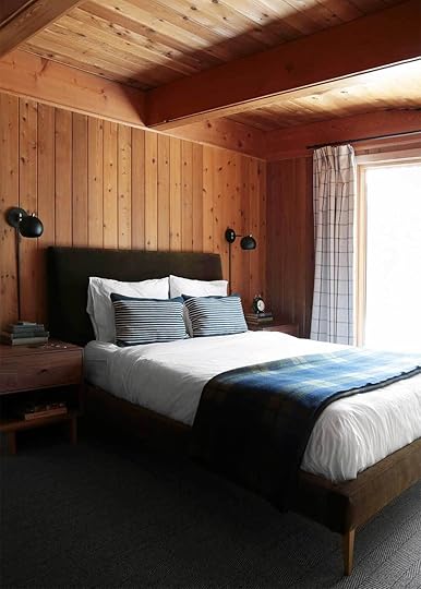 The Minne Stuga downstairs cabin bedroom reveal by the faux martha