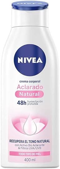 Nivea Crema Corporal Aclarante Mujer, Aclarado Natural, 48 horas de Humectación Profunda Todo tipo de Piel, 400 ml