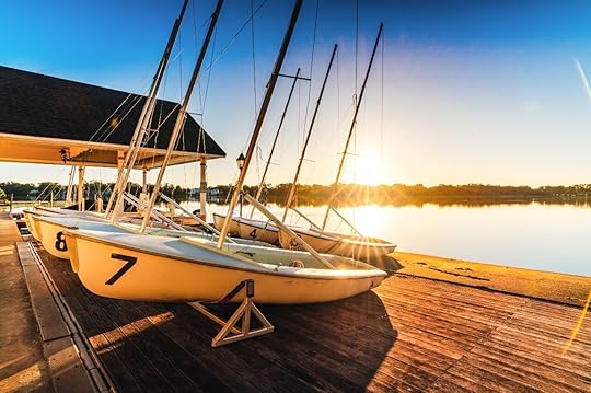 Boats on dock at Winter Park, Florida