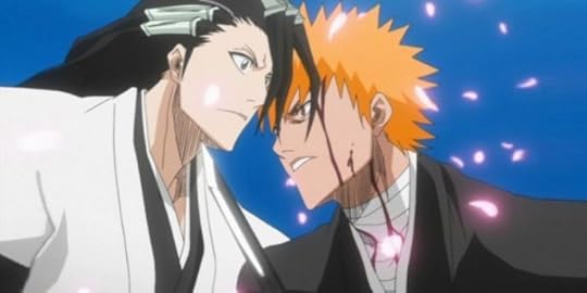 ichigo kurosaki byakuya kuchiki bleach
