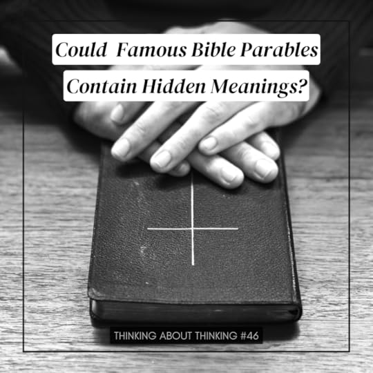 Hands folded over a bible with the text 