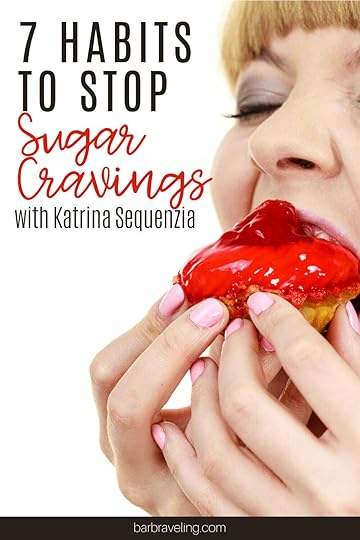 woman eating a donut | stop sugar cravings