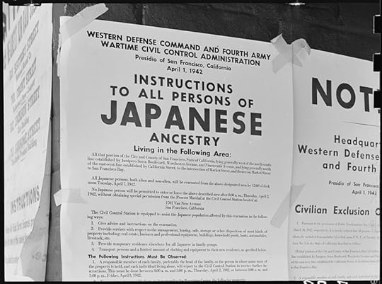 Exclusion Order posted at First and Front Streets in San Francisco directing removal of persons of Japanese ancestry, 1 April 1942 (US National Archives: 536017)