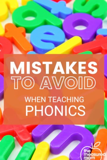 mistakes to avoid during phonics instruction