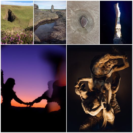 Aesthetic for the new book from Ailish Sinclair: Sisters at the Edge of the World. Writing.