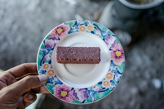 Block of terasi shrimp paste
