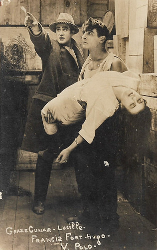 Francis Ford, Grace Cunard and Eddie Polo in The Broken Coin