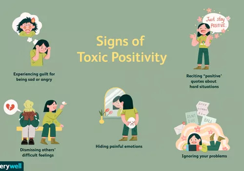 signs of toxic positivity