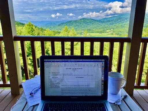 Six ways you can turn your creation station into your happy productive place ~ catmichaelswriter.com