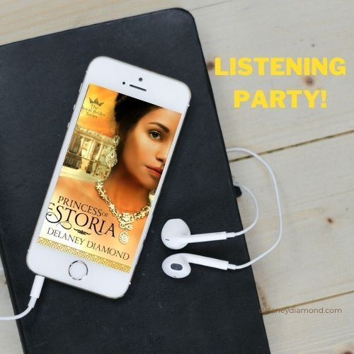 audiobook with earbuds