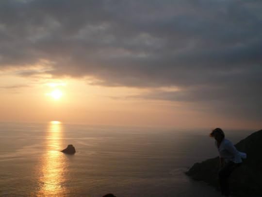 The Atlantic from Finisterre, Spain