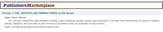 publishers marketplace book deal listing