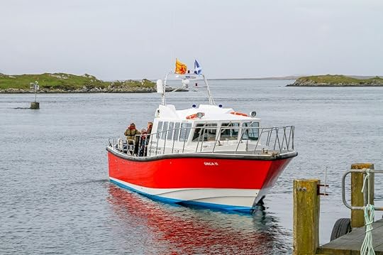 The Mv Orca 11 Departing From Leverburgh (Isle Of Harris ) On A Day Trip To St Kilda