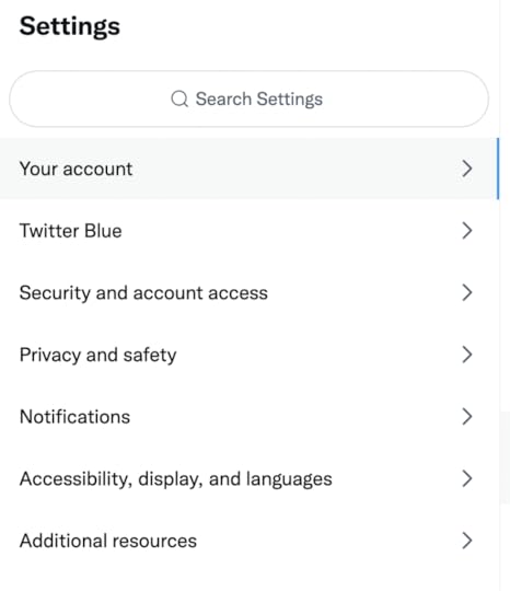 Twitter new search setting/bar
