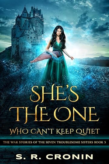 cover of She's the One Who Can't Keep Quiet by S. R. Cronin