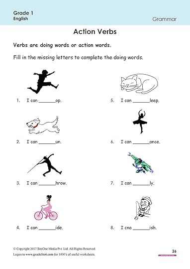 verbs worksheets free for grade 1class 1ib cbseicsek12