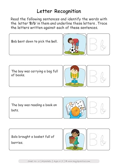 english worksheets on alphabet for grade 1 key2practice