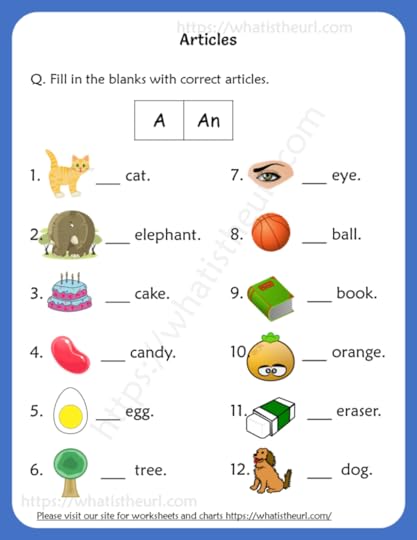 articles worksheet for grade 1 rel 2 your home teacher