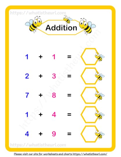 beeaddition worksheets for grade 1 addition worksheets for